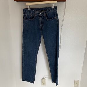 Levi's Indigo Straight Jeans